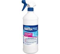 6PZ SGRASSANTE X PISCINA MARTEN LIQUIDO LT 1 + SPRUZZINO