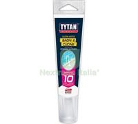 6PZ SILICONE ACETICO BAGNI E CUCINE IN TUBETTO TYTAN TRASPARENTE RAPIDO ML 60: