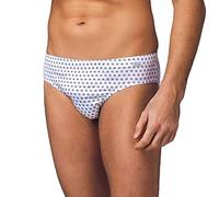 (6pz) Slip in Filo di Scozia Uomo Nottingham (XXL, Fondo Bianco)