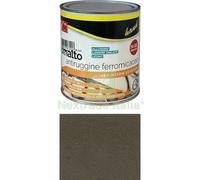 6PZ SMALTO ANTIRUGGINE FERROMICACEO WORKIT MARRONE ML 750:
