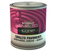 6PZ SMALTO SINPUR ROSSO X PAVIMENTO DA LT.0,750: