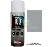 6PZ SMALTO SPRAY 100% ACRILICO ANTICHIZZANTE AREXONS ANTRACITE ML 400: