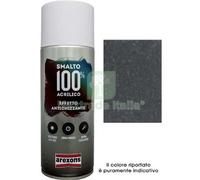 6PZ SMALTO SPRAY 100% ACRILICO ANTICHIZZANTE AREXONS GRAFITE ML 400: