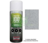 6PZ SMALTO SPRAY 100% ACRILICO DIAMANTATO AREXONS GRIGIO ML 400: