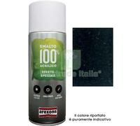 6PZ SMALTO SPRAY 100% ACRILICO DIAMANTATO AREXONS NERO ML 400: