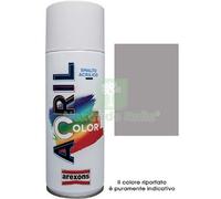 6PZ SMALTO SPRAY ACRIL COLOR AREXONS ALLUMINIO RAL 9006 ML 400:
