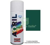 6PZ SMALTO SPRAY ACRIL COLOR AREXONS VERDE MUSCHIO RAL 6005 ML 400: