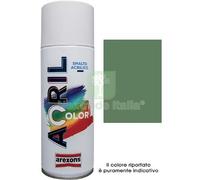 6PZ SMALTO SPRAY ACRIL COLOR AREXONS VERDE RESEDA RAL 6011 ML 400: