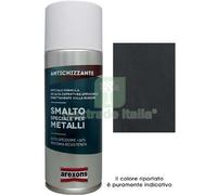 6PZ SMALTO SPRAY SPECIALE METALLO AREXONS ANTICHIZZANTE FERRO ANTICO ML 400: