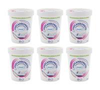 6pz SMAPIU' PERCARBONATO DI SODIO ATTIVATO sbianca e smacchia biancheria 500g