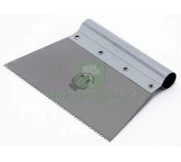 6PZ SPATOLA DENTATA DENTE PICCOLI CM.20 ART.542: