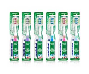 6pz Spazzolini MENTADENT VERTICAL EXPERT Medium colori assortiti