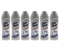 6pz SPIC & SPAN SGRASSATORE Superfici in ACCIAIO 500ml