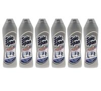 6pz SPIC & SPAN SGRASSATORE Superfici in ACCIAIO 500ml