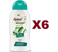 6PZ SPLEND'OR BALSAMO EFFETTO SETA ALOE VERA E CHERATINA CAPELLI SECCHI 300ML