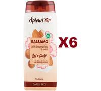 12pz SPLEND'OR Balsamo Capelli addolcente al cocco 300ml capelli ribelli