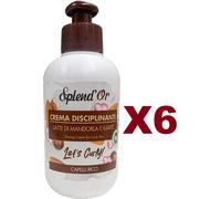 6PZ SPLEND'OR CREMA DISCIPLINANTE LATTE DI MANDORLA E KARITè CAPELLI RICCI 200ML