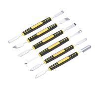 6pz spudger metallo mini leva piatta inox set apertura ripar. cell
