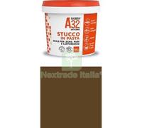 6PZ STUCCO PASTA LEGNO A32 K2 RASABEN NOCE SCURO KG 0,5: