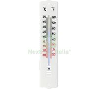 6PZ TERMOMETRO THERM25 VELAMP PP BIANCO 30 +50°C 20 +120° F CM 4,4X20,0: