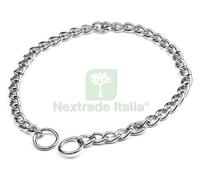 6PZ UTILIA COLLARE CROMATO STRANGOLO MM. 700: