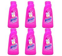 6pz Vanish Oxi Action gel rosa senza candeggina colorati e bianchi 500ml