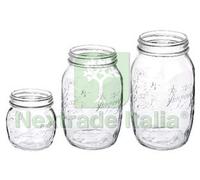 6PZ VASO VETRO QUATTRO STAGIONI Ø MM.86 ML.700: