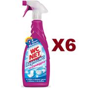 6PZ WC NET BAGNO E WC CON CANDEGGINA MOUSSE MULTIUSO SPRAY 600ML PULISCE SBIANCA