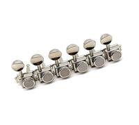 6R Guitar Silver Nickel Electric Guitar Machine Heads Tuner Lock String Tuners Guitar Tuning Pegs Piroli Accordatura per Chitarra