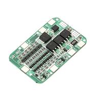 6S 15A 22V 24V Scheda di protezione della batteria PCB BMS per 18650 Li ion Cellule MPPT Modulo di regolatore di carica solare Scheda di carica del caricatore della batteria al litio con protezione,6S