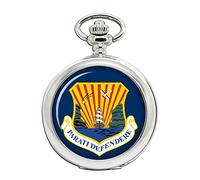 Ravel 6th Air Mobility Wing Orologio Da Tasca USAF, Quarzo, Dial Arabi, Argento