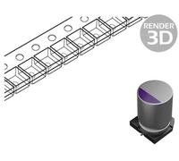 6TPF220M5L Condensatore: Polimero 220uF 6,3VDC ESR: 5mΩ TPF SMD ±20% PANASONIC