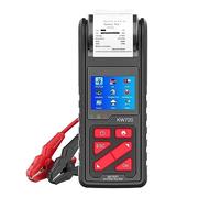 6V/12V/24V Tester For Batteria For Camion For Auto Moto Con Analizzatore Di Batteria For Stampante Incorporato Strumenti Di Test Di Ricarica A Gomito