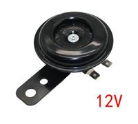 6V 12V 48V 60V di corno scooter universale impermeabile Round Loud 110DB Horn Speaker Compatibile con e-bike e motociclette(1pcs 12v)