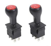 6V 12V Ride On Car Switch 7.3x5.3cm 6 Pin Connector(A) | Controls forward stop reverse, fits 6V 12V systems, 6-pin easy connect, safe driving function, toy car repair