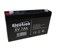 6V 7Ah batteria al piombo ermetica ricaricabile sigillata ricambio per auto macchina moto peg perego