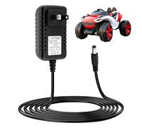 6v 800ma Caricabatteria da auto elettrico per bambini, adattatore di alimentazione caricatore auto elettrico bambini per Vespa auto elettrica bambino 100-240v per auto, SUV e ATV Ride-Ons Moto