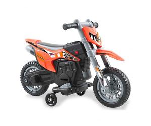 6V arancione cavalcabile moto elettrica per bambini - Nouvo