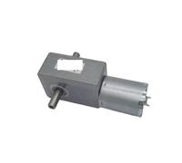 6V Small DC Gear Reduction electronic starter JGY370S 12V Double Shaft Worm Gear electronic starter 24V Self-lock package A 12V 18rpm AUOQKQUT