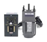 6W 6.9RPM-415RPM AC Gear Reducer Motor 2IK6GN-C 2GN15K With Speed Regulator Adjustable Speed CW CCW Single-Phase Motor, Bassa Rumorosità(2GN100K 0-12.5RPM)
