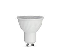 6W Gu10 Ripple Plastic Spotlight With Cree Chip 3000K 110'D 6Yrs Warranty
