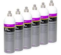 6X 1 L Koch Chemie Politur Schleifpolitur Carnauba Cera Micro Cut Finish P3.01