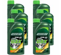 6X 1 Litro FANFARO GSX 15W-40 Olio Motore Olio Motore PKW API SG/CD