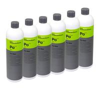 6x 1 Litro Koch Chemie Po Poli Star Tessuto & Detergente Tessili Imbottitura