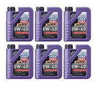 6X 1 Litro Liqui Moly 1306 Synthoil High Tech 5W-40 Vollsintetico