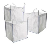 6x 1 tonnellata FIBC costruttori borsa e giardino rifiuti borsa portaoggetti