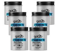 6X 100ML Schwarzkopf Got2B Strandmatte Matt-Paste Surfer Look Per Surfer Looks