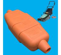 6X 10A Cavo Esterno Arancione A 3 Pin Connettore Maschio Femmina