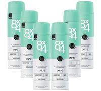 6x 150ml 8x4 Deodorante 0% Alluminio Fresh Lime 48 Forte Protection Lieve Spray