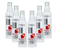 6x 150ml L'Oréal Paris Studio Line Fix & Stile Fissaggio Vernice Ultra-Forte